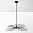 Hanglamp Novaire in zwart metaal