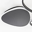 Design plafondlamp Mirana 3-staps dimbaar - zwart