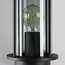 Buitenwandlamp Peije met smoke glas - zwart