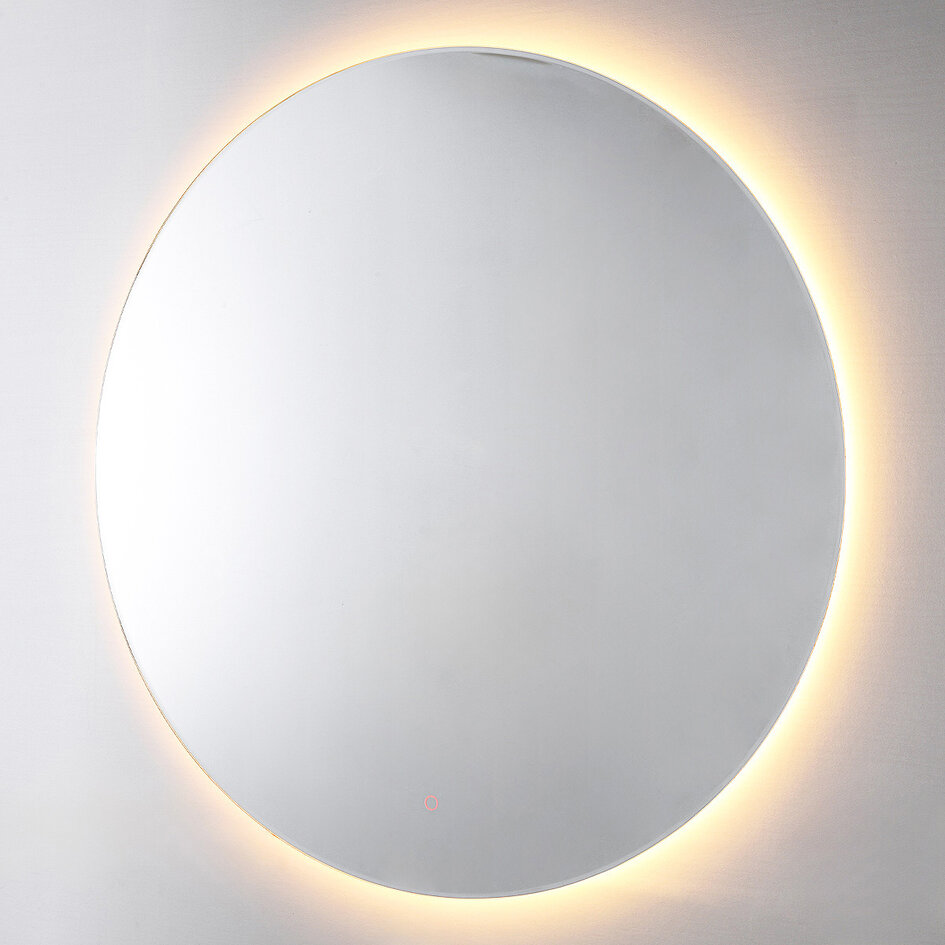 Badkamerspiegel Reflecta Ø100 cm touch dimbaar, instelbare lichtkleur