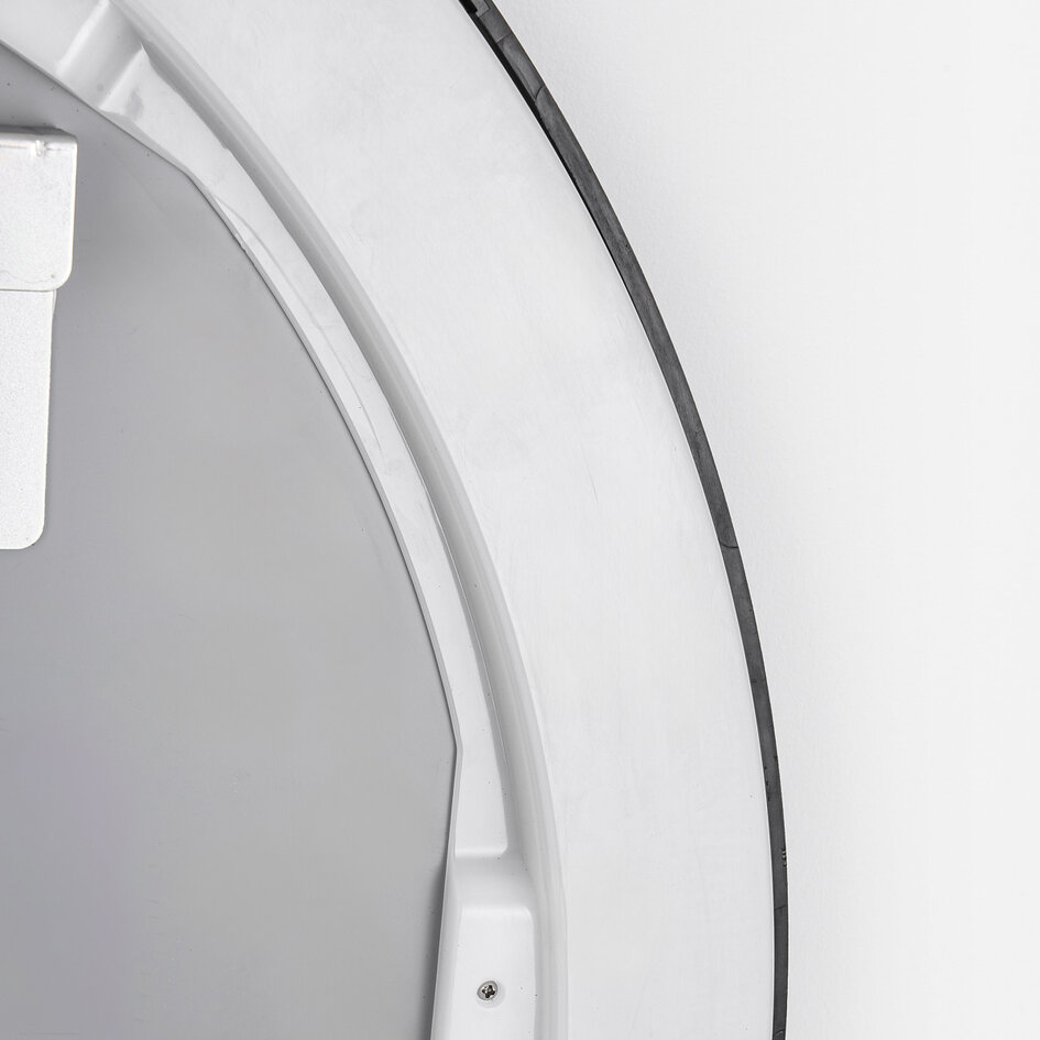 Badkamerspiegel Radi Ø80 cm – touch dimbaar, kleurinstelbaar met verwarming