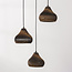 Moderne hanglamp van karton Lumina, 3-lichts