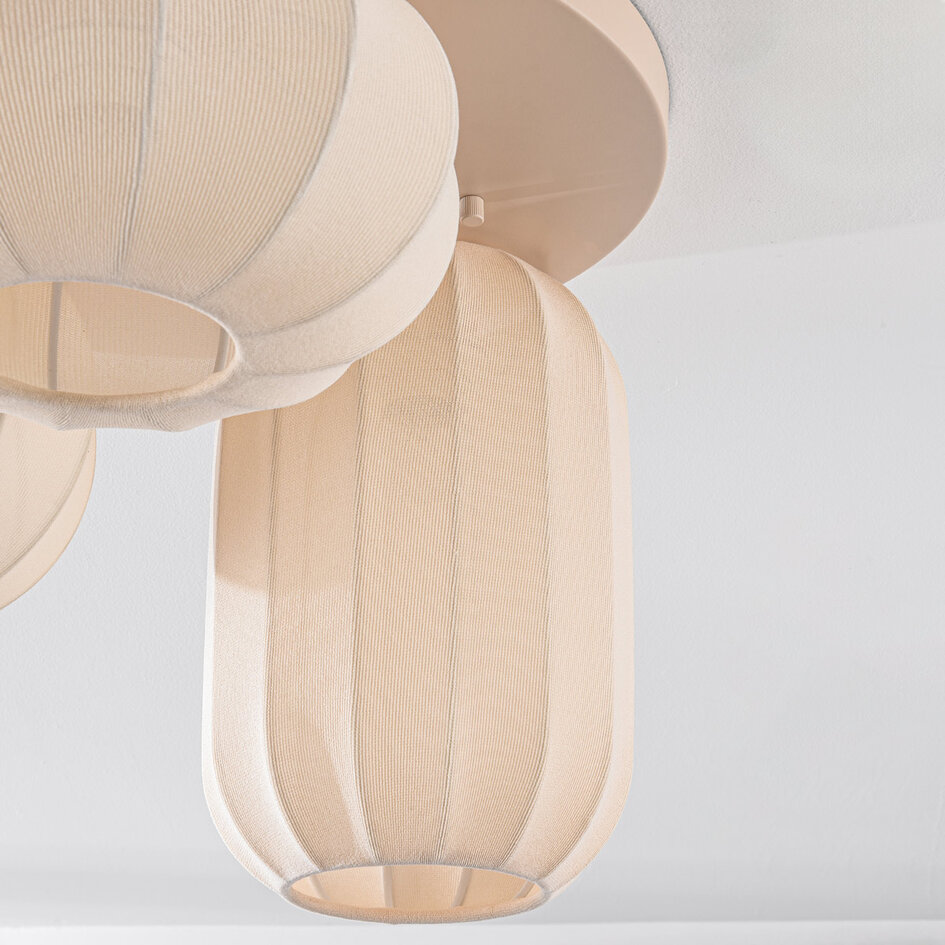 Japandi plafondlamp Velin