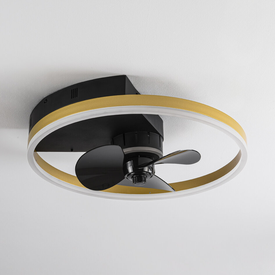 Plafondventilator Lichi met LEDs en afstandsbediening