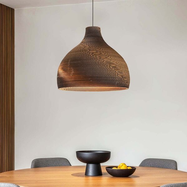 Hanglamp van karton Soluna - Ø50 cm