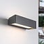Design buitenwandlamp Raf - antraciet met geïntegreerde LED
