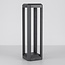 Design staande buitenlamp Cobalt - antraciet met geïntegreerde LED