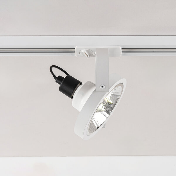 1-fase Railspot Beam AR111 - wit
