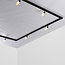 Railspot 1-fase Vexa met matte diffuser, zwart