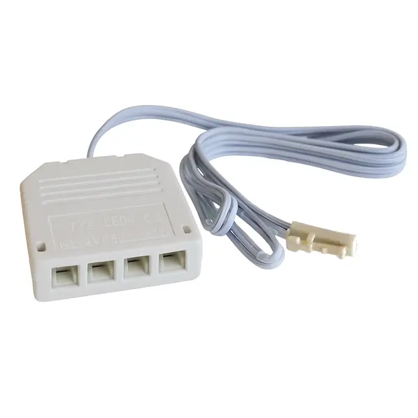 4-poorts connector voor LED kastverlichting
