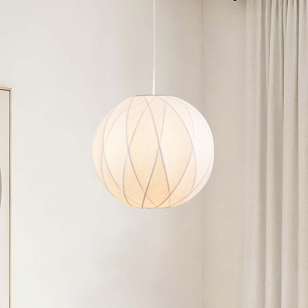Minimalistische hanglamp in zijde-look - Seda