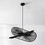 Moderne boho-chic hanglamp Janah - zwart