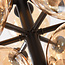 Plafondlamp Decora 12-lichts met amber glas