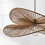 Hanglamp Janah - zwart en bruin