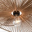 Hanglamp Janah - zwart en bruin