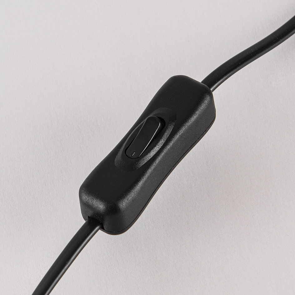 Moderne tafellamp met linnen kap - Teburu