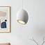 Wabi Sabi hanglamp Yugen met wit steeneffect