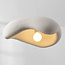 1-lichts hanglamp Ishi Wabi Sabi - wit steeneffect