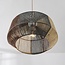 Hanglamp Ravon - driekleurig gevlochten touw