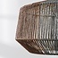Hanglamp Ravon - driekleurig gevlochten touw