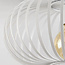 1-lichts plafondlamp Fiore - wit