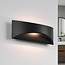 Moderne badkamerwandlamp Bremen in zwart