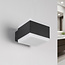 Moderne up-down badkamerwandlamp Mikki in zwart
