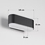 Design up-down badkamerwandlamp Cale in zwart