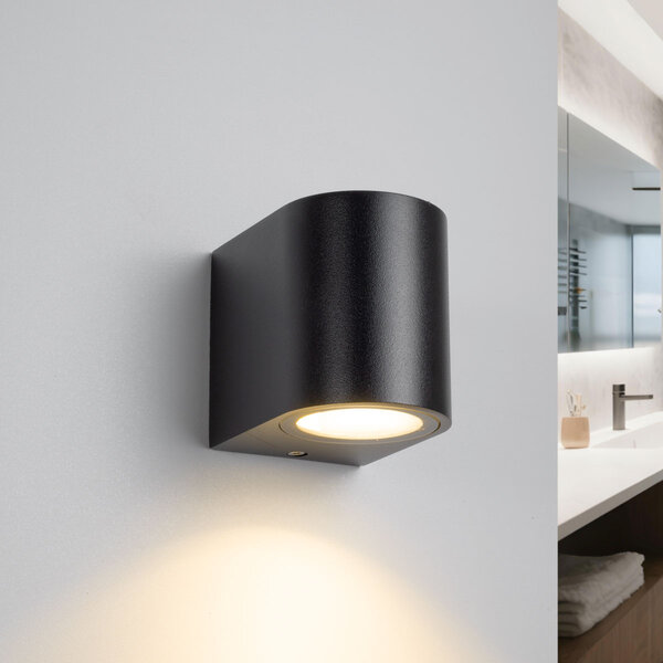 Moderne badkamerlamp Nela - zwart