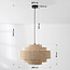Natuurlijke hanglamp Rope van rotan
