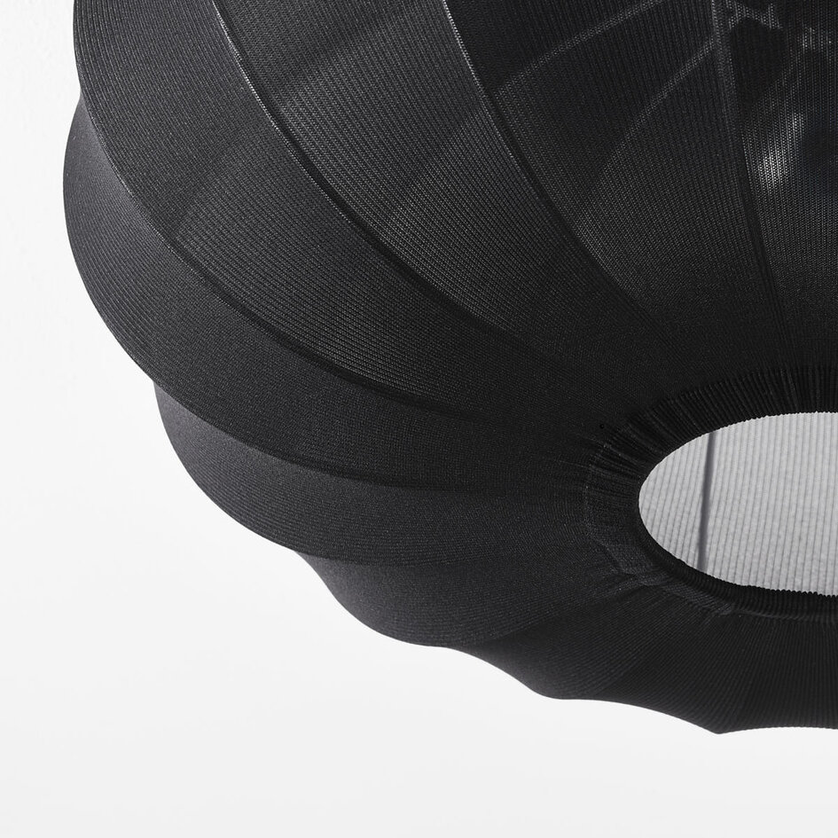 Japandi plafondlamp Celara met stoffen kap Ø50 cm