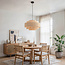 Natuurlijke hanglamp Rope van rotan