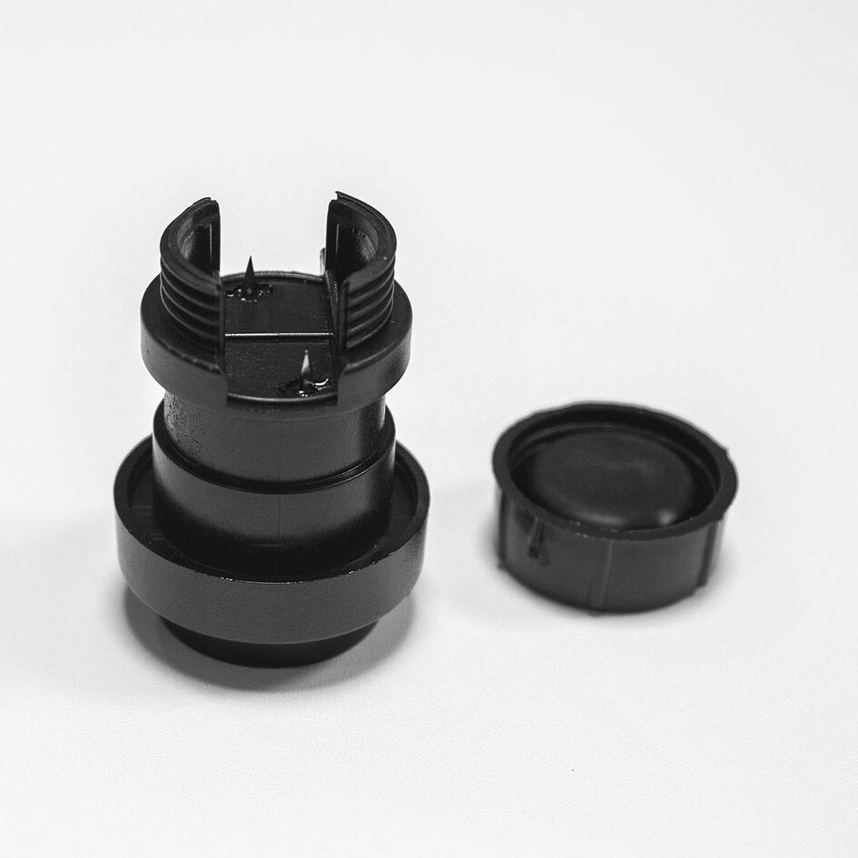 Losse E27 fitting incl. afdichtring (met inbusdop)