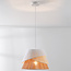 Hanglamp Toku met gevlochten kap - naturel