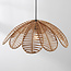 Boho hanglamp Tawi met open kap - khaki