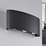 Design badkamerwandlamp Sena in antraciet