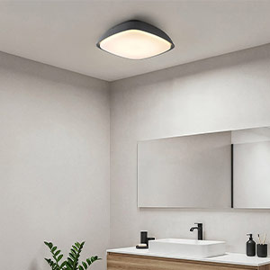 Plafondlampen voor in de badkamer