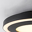 Ronde plafondlamp Macy met twee lichtpunten, 3-staps dimbaar