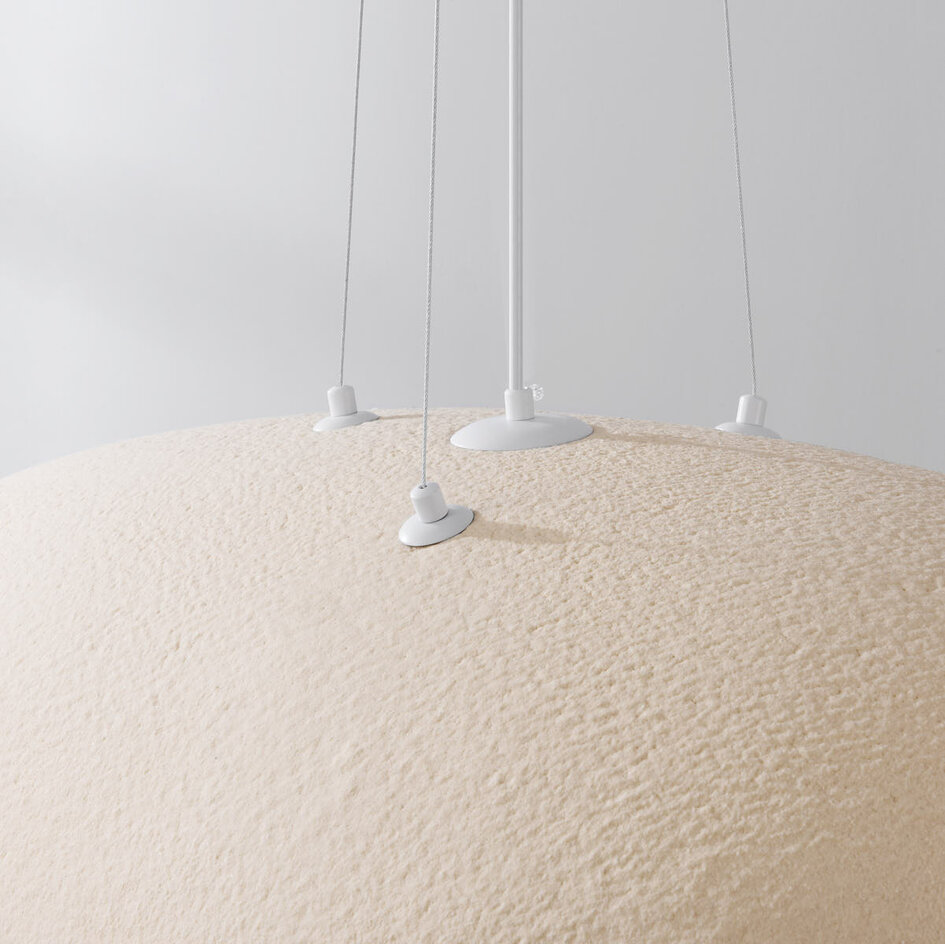 Wabi Sabi hanglamp Numa 105 x 33 cm - zandbeige