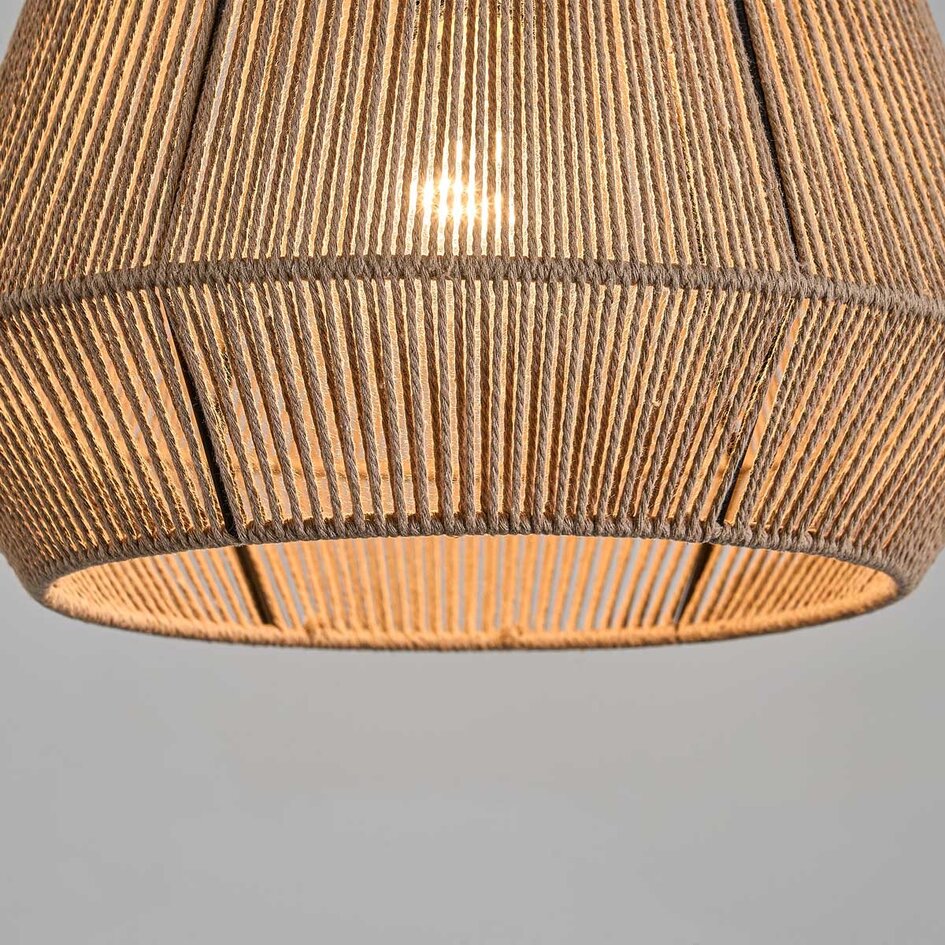 Hanglamp Koton van naturel katoen touw