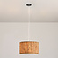 Design hanglamp Koru van kurk leer