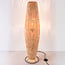 Vloerlamp Plecta van handgemaakte raffia - 103 cm
