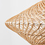 Rotan hanglamp Filum met handgevlochten kap in speels design en warme naturel look