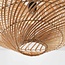 Rotan hanglamp Filum met speels design en warme naturel look