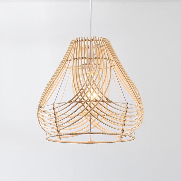 Hanglamp Kima van rotan - naturel