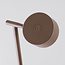 Vloerlamp Zinc met oplaadbare leeslamp, touch dimmer en geïntegreerde LED - taupe