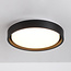 LED-plafondlamp Ricardo, 3-staps dimbaar Ø31 cm - zwart
