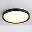 Plafondlamp Ricardo met geïntegreerde LED en 3-staps dimbaar Ø51,5 cm -  zwart