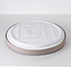 Plafondlamp Ricardo met geïntegreerde LED en 3-staps dimbaar Ø41 cm -  taupe