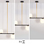 Design hanglamp Davy, 4-lichts - melkwit